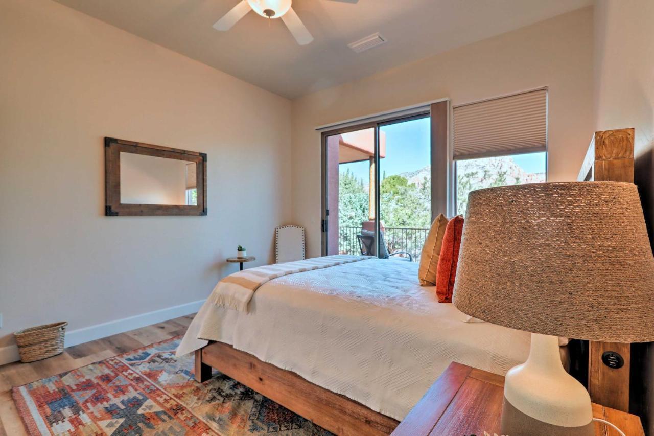 Luxury Sedona Living Remodeled With Red Rock Views! Villa Exterior photo