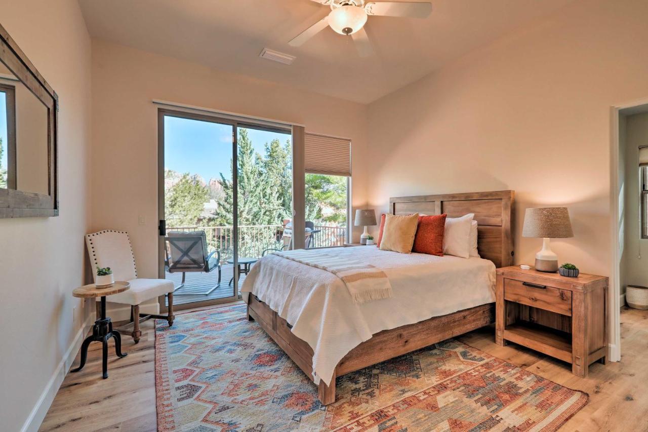 Luxury Sedona Living Remodeled With Red Rock Views! Villa Exterior photo